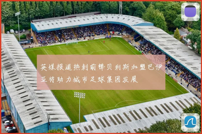 英媒报道热刺前锋贝利斯加盟巴伊亚将助力城市足球集团发展